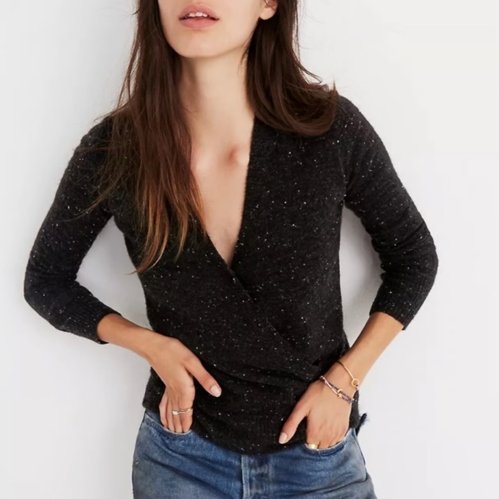 Madewell | Charcoal Sweater 25% Wool Size S